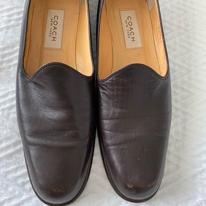 Coach size 8 1/2 B Loafer slip-on